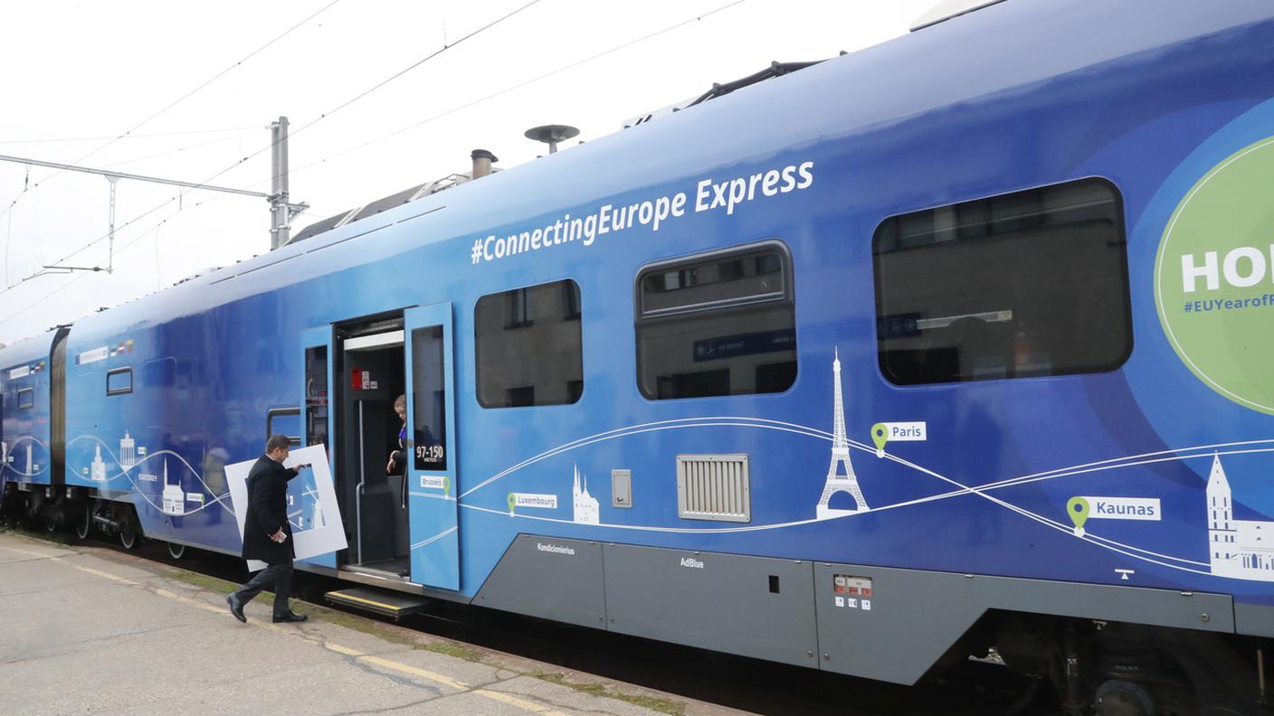 Il treno speciale, partito da Lisbona a inizio settembre, arriverà fino al 7 ottobre in più di 100 città europee. Domani, seconda tappa in Svizzera fra Berna e Basilea
