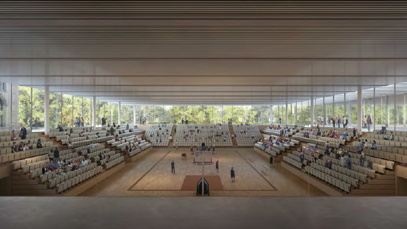 Il palazzetto dello sport