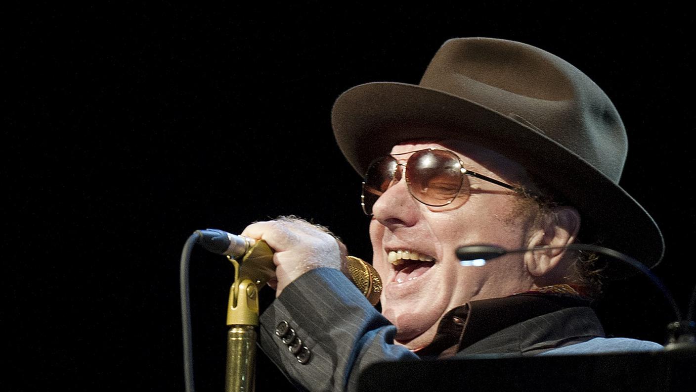 Van Morrison sul palco del Montreux Jazz Festival nel 2012