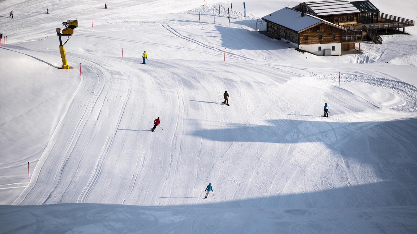 Davos piste sci inverno Grigioni