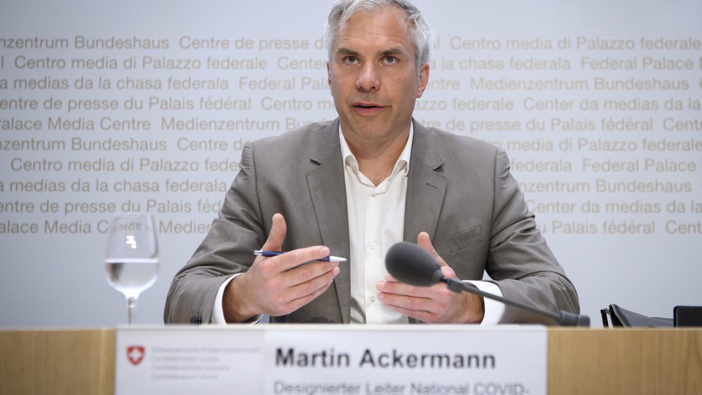 Il presidente della Task force scientifica sul Covid Martin Ackermann