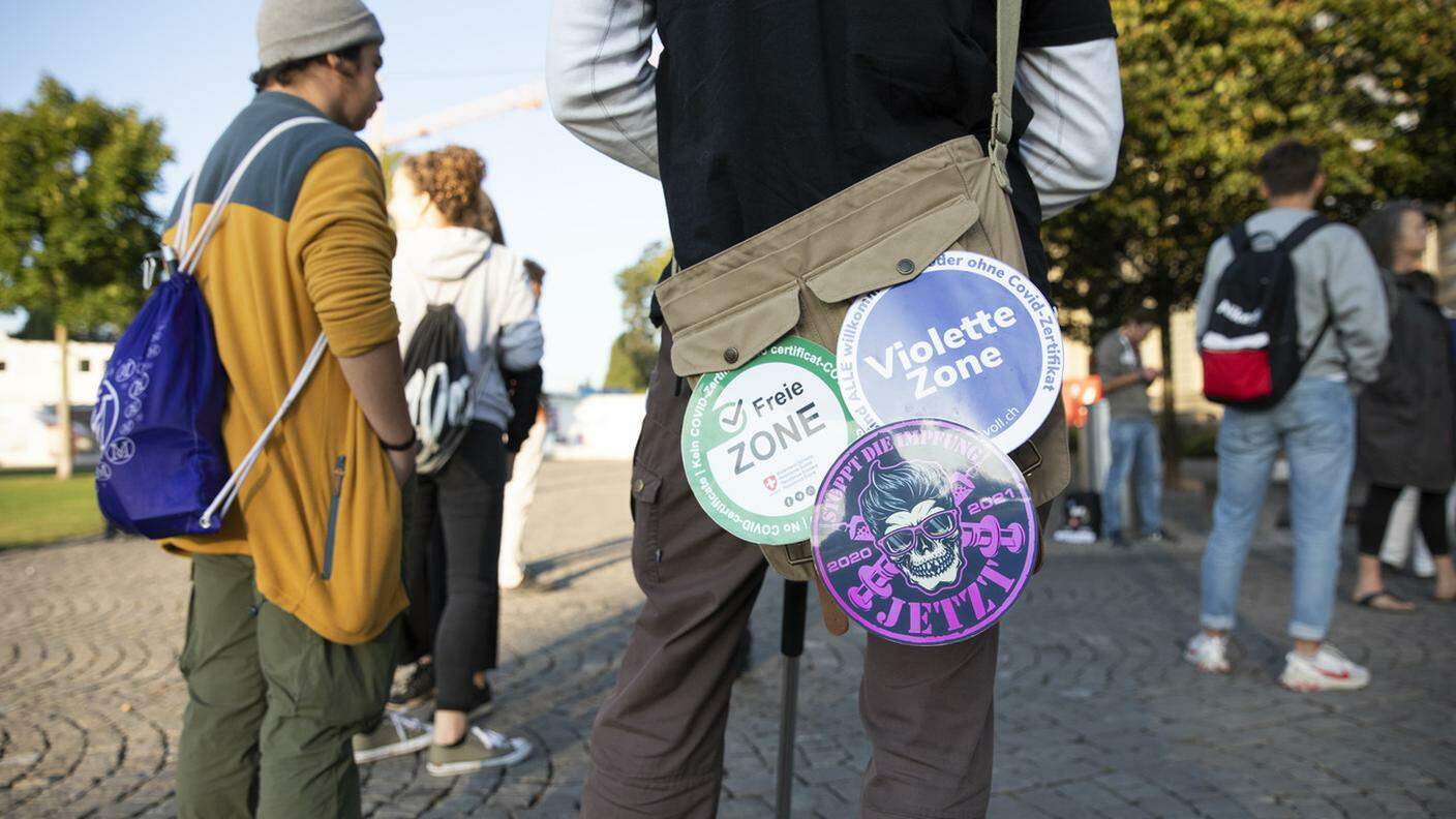 Protesta all'Università di Berna