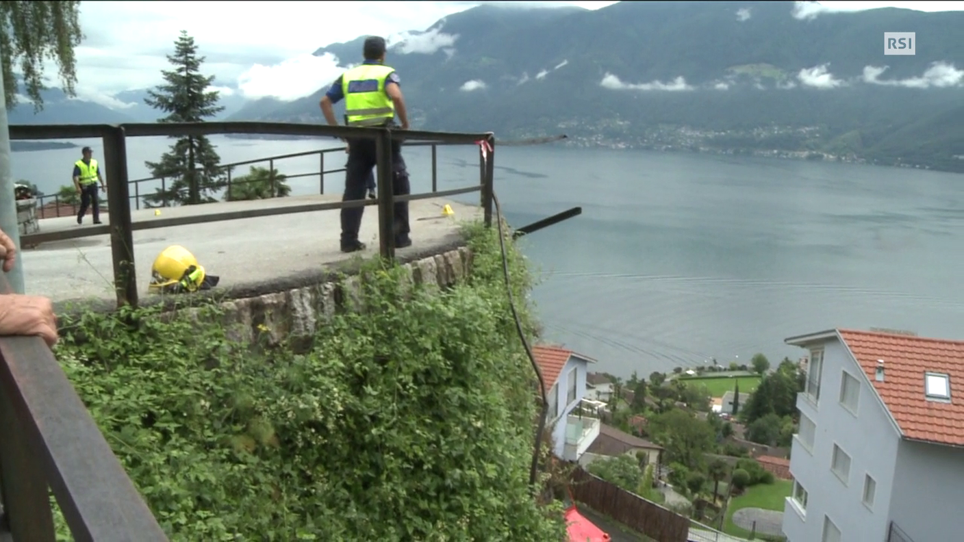 Quotidiano del 07.07.2014: Incidente mortale a Brissago