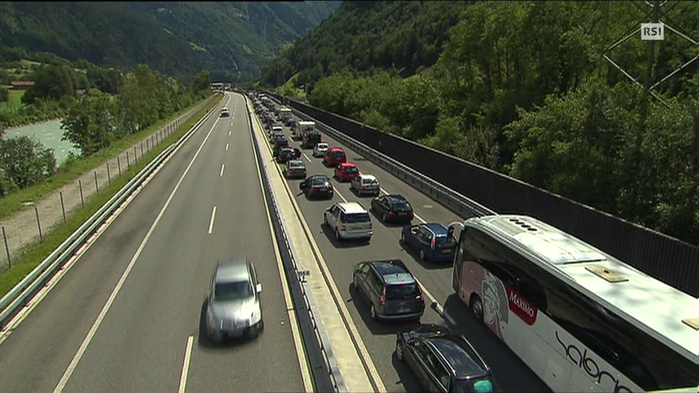 Quotidiano del 26.07.2014: Ticino paralizzato