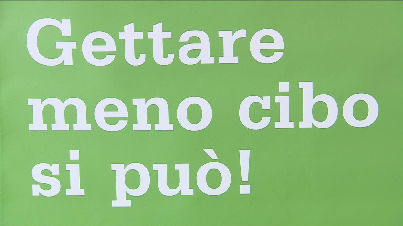 Cartello campagna cantonale contro lo spreco alimentare