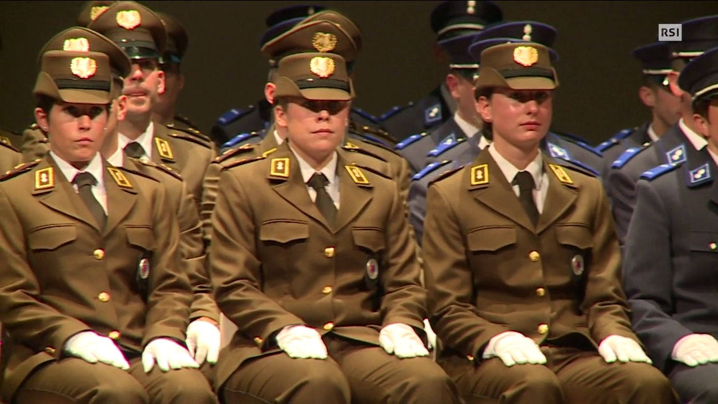 29.03.2015:  Cerimonia per i nuovi agenti di polizia