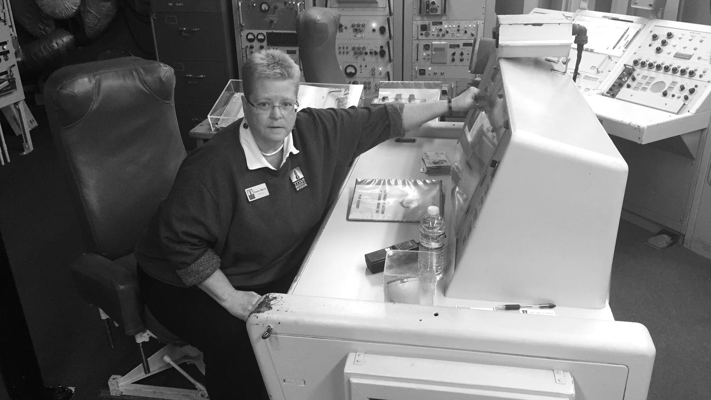 Yvonne Morris ex-capo ufficiale e oggi direttirce del Museo Titan in Arizona(Emiliano Bos - RSI).JPG