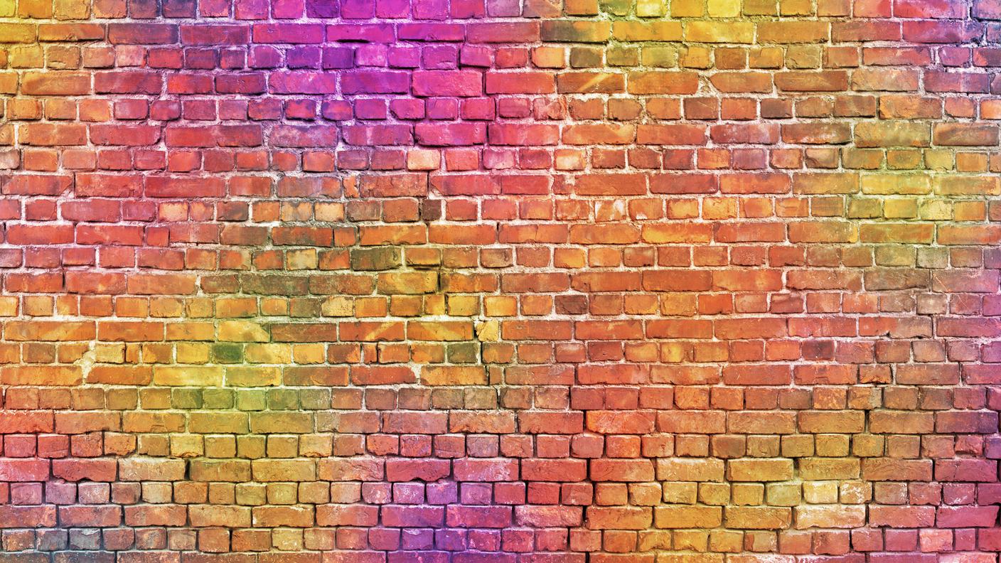 iStock-Graffiti, Muro di mattoni, Muro, Russia, Sfondi