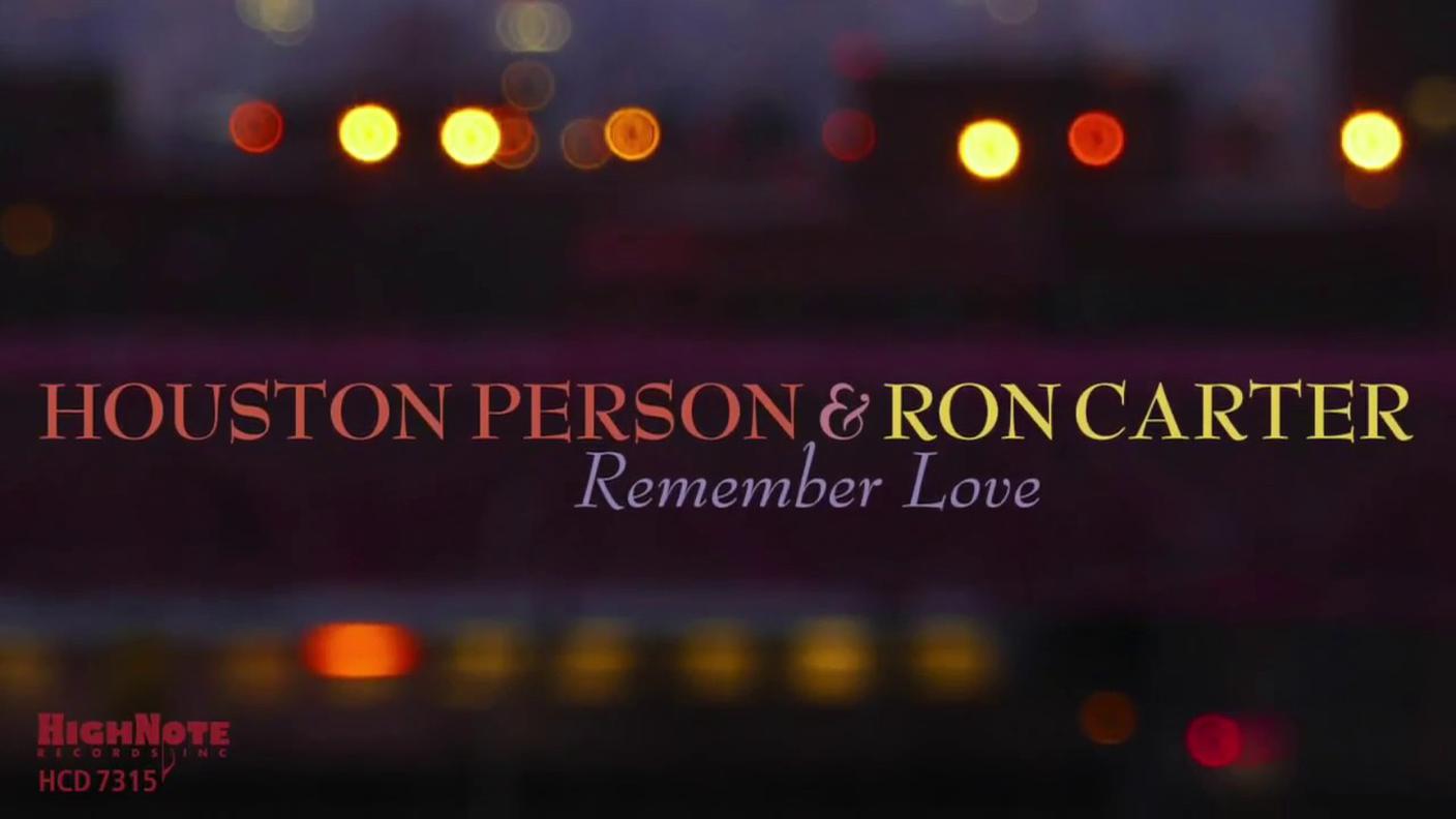 Houston Person & Ron Carter; "My One and Only Love"; HighNote Records (dettaglio copertina)