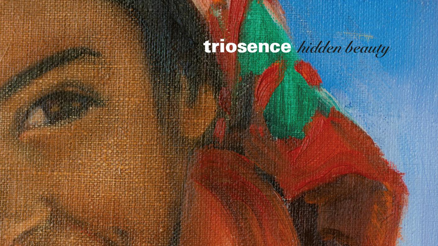 Triosence; "Out of reach"; Mons (dettaglio copertina)
