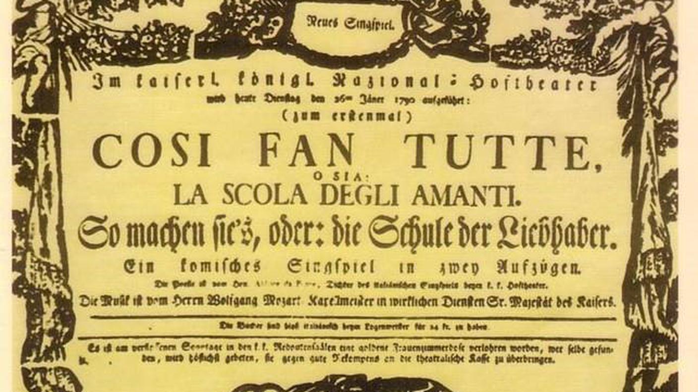 Cosi Fan Tutte 