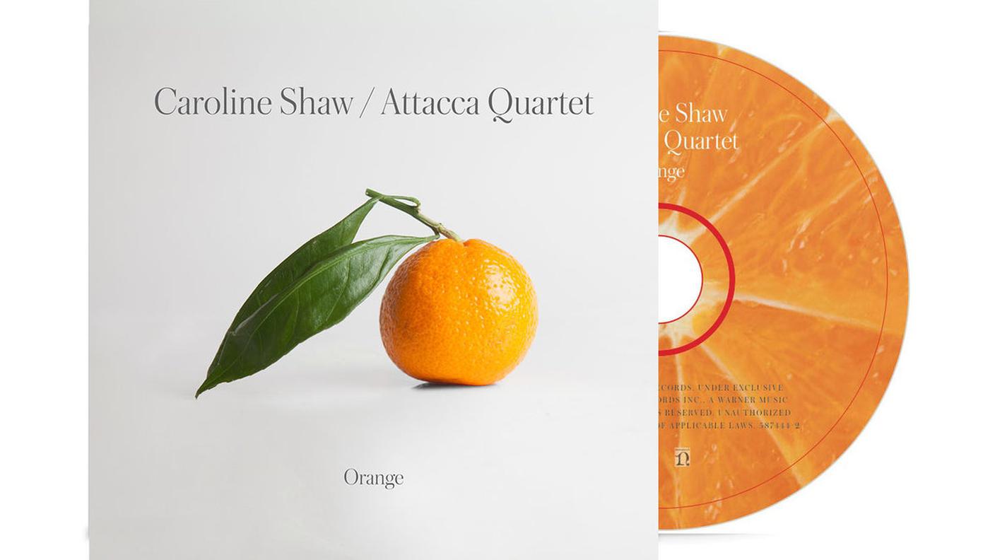 Caroline Shaw & Attacca Quartet; "Orange", New Amsterdam/Nonesuch (dettaglio copertina)