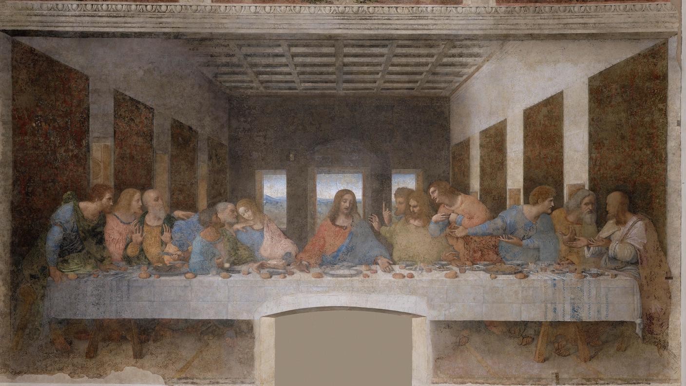 Leonardo Da Vinci, "Ultima cena" (1495-1498)