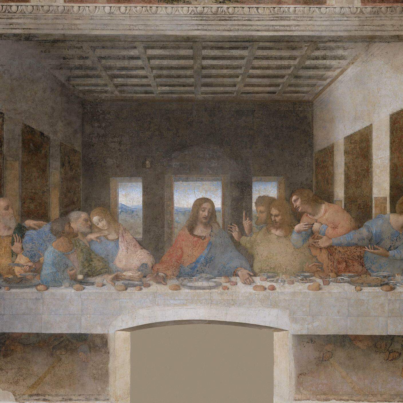 Leonardo Da Vinci, "Ultima cena" (1495-1498)