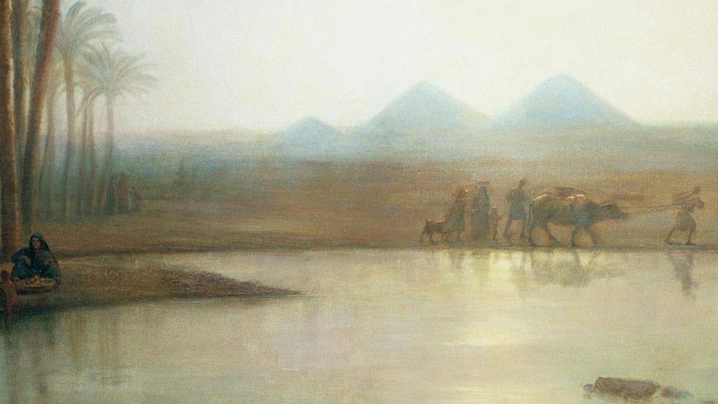 Mario Liverani, "Paradiso e dintorni", Laterza (dettaglio copertina)