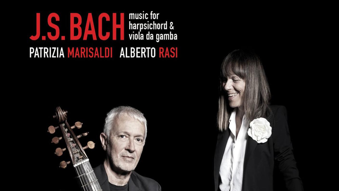 Alberto Rasi e Patrizia Marisaldi, "J.S.Bach", Stradivarius (dettaglio copertina)