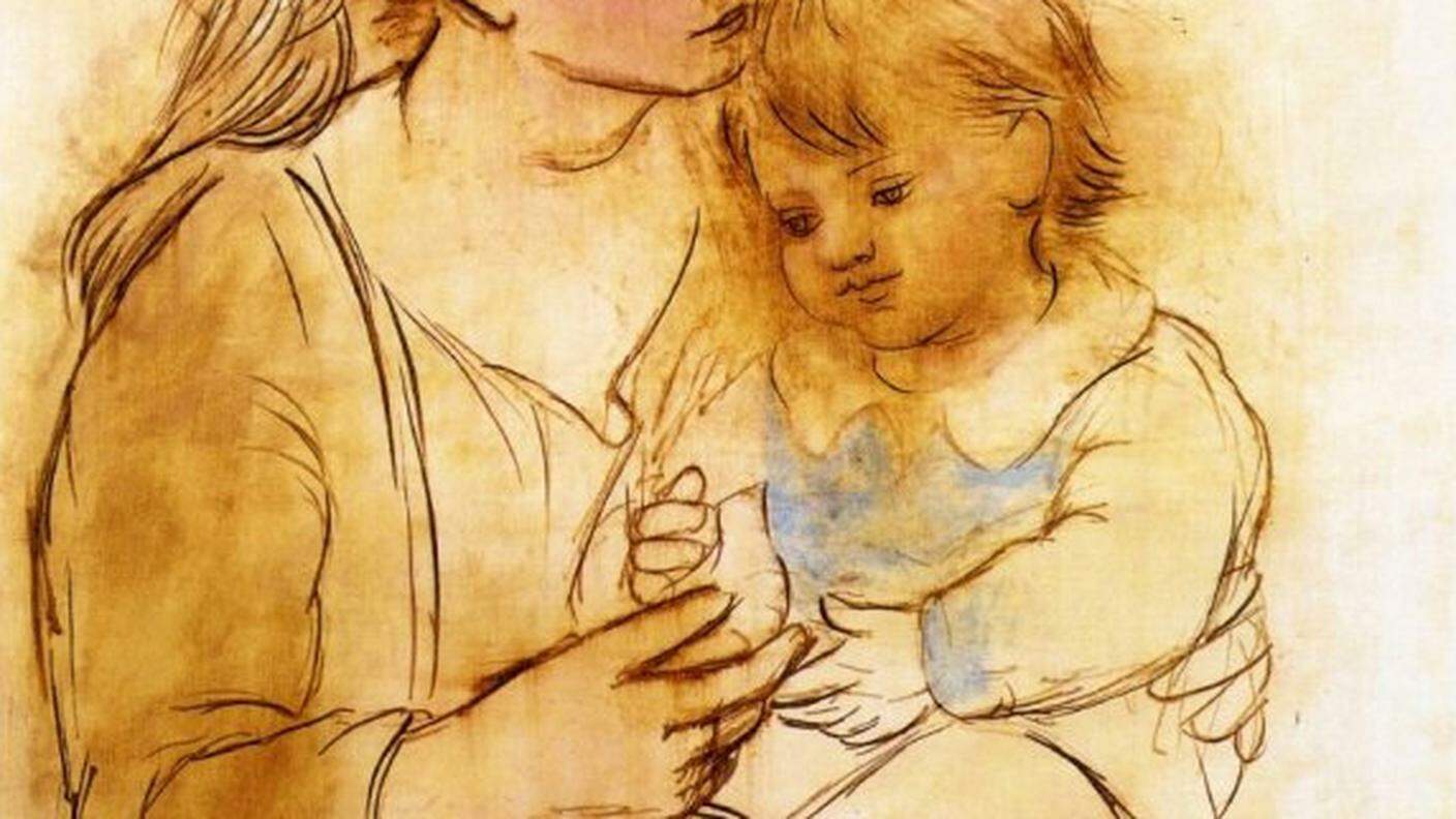 Pablo Picasso: Mamma e bambino, 1922