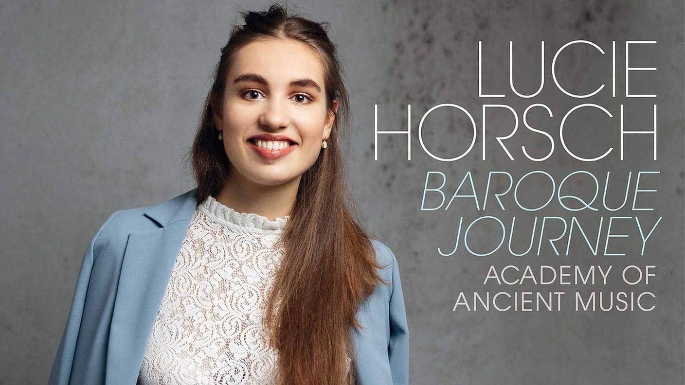 Lucie Horsch, "Baroque Journey", Decca (dettaglio copertina)