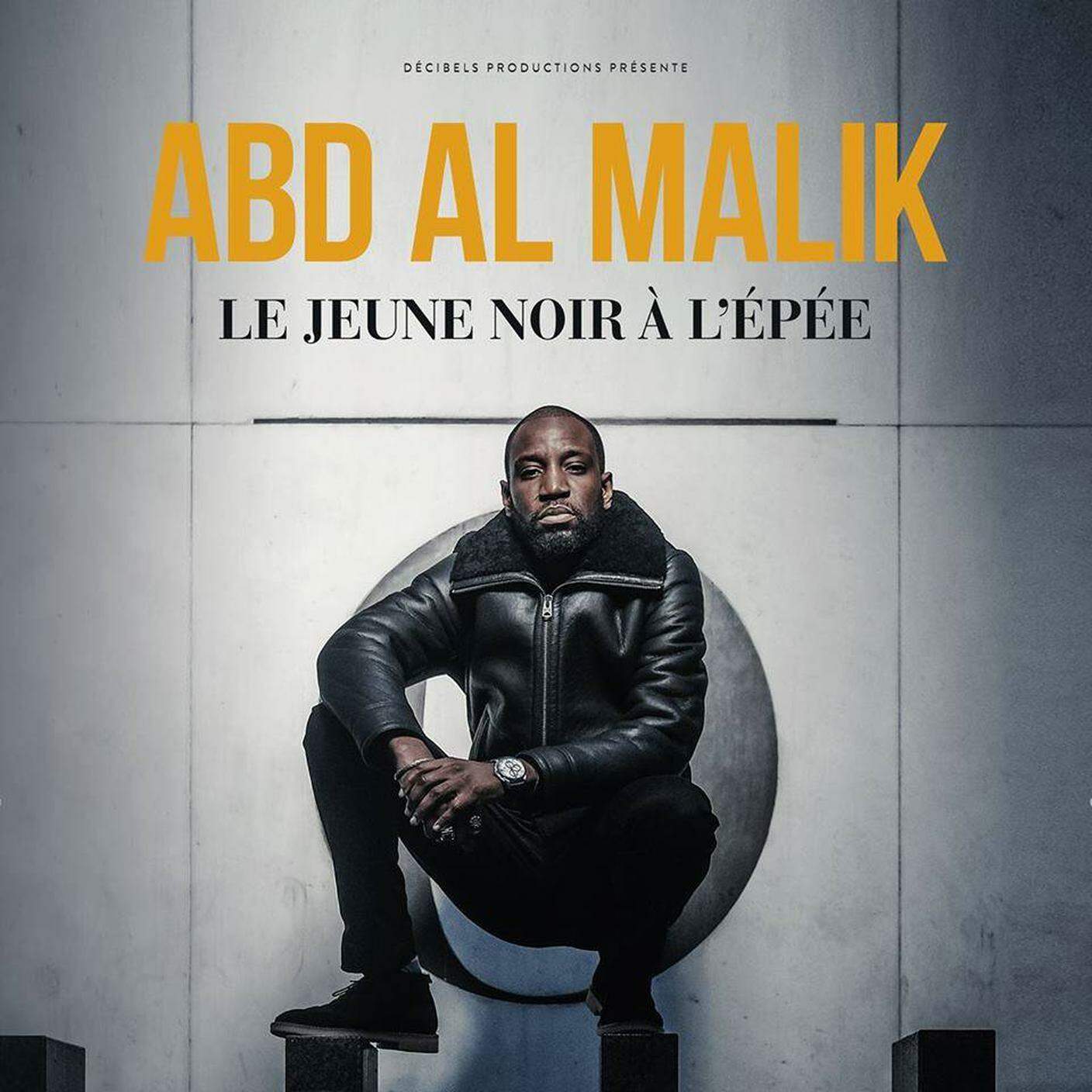 Abd al Malik, "Le jeune noir à l’épée", Decibels Productions (dettaglio copertina)