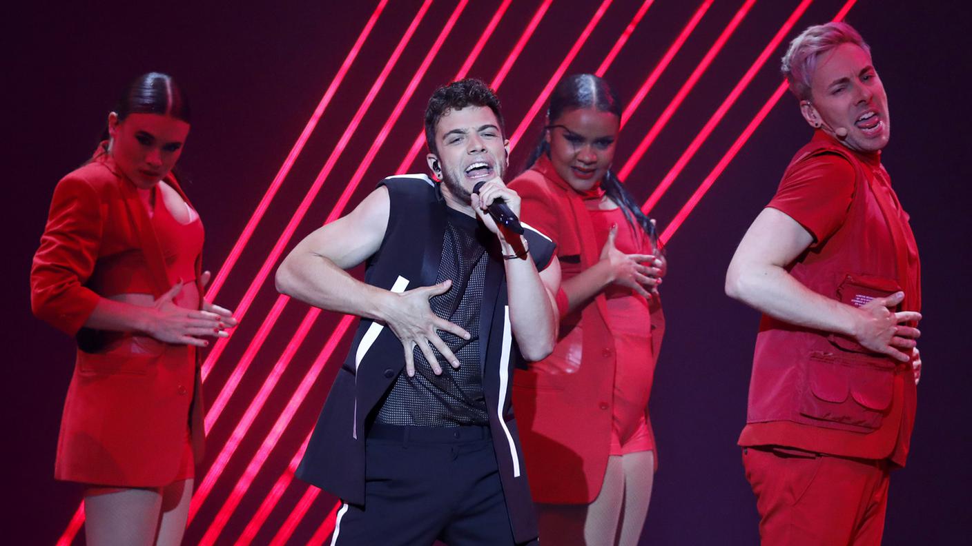 Luca Haenni a Eurovision Song