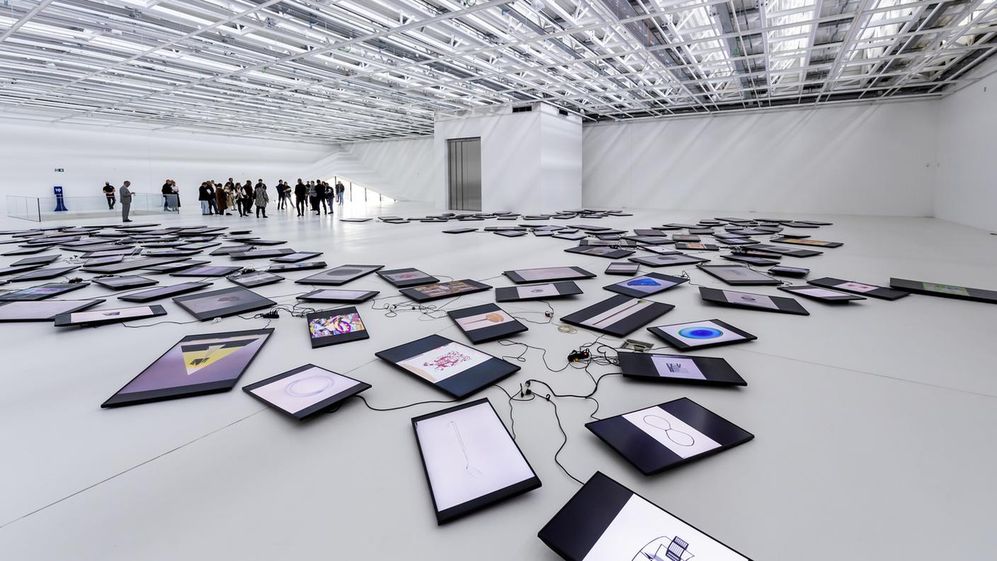 Istallazione dell’artista ginevrino e americano Christian Marclay