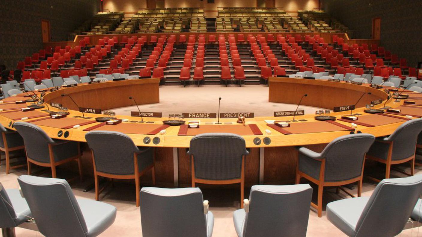 ONU New York sala consiglio di sicurezza 