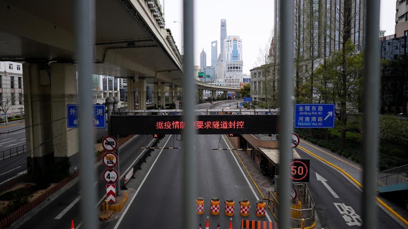 Shanghai è deserta