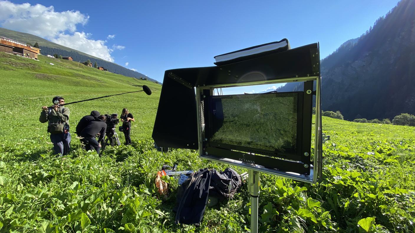 Il team durante la produzione