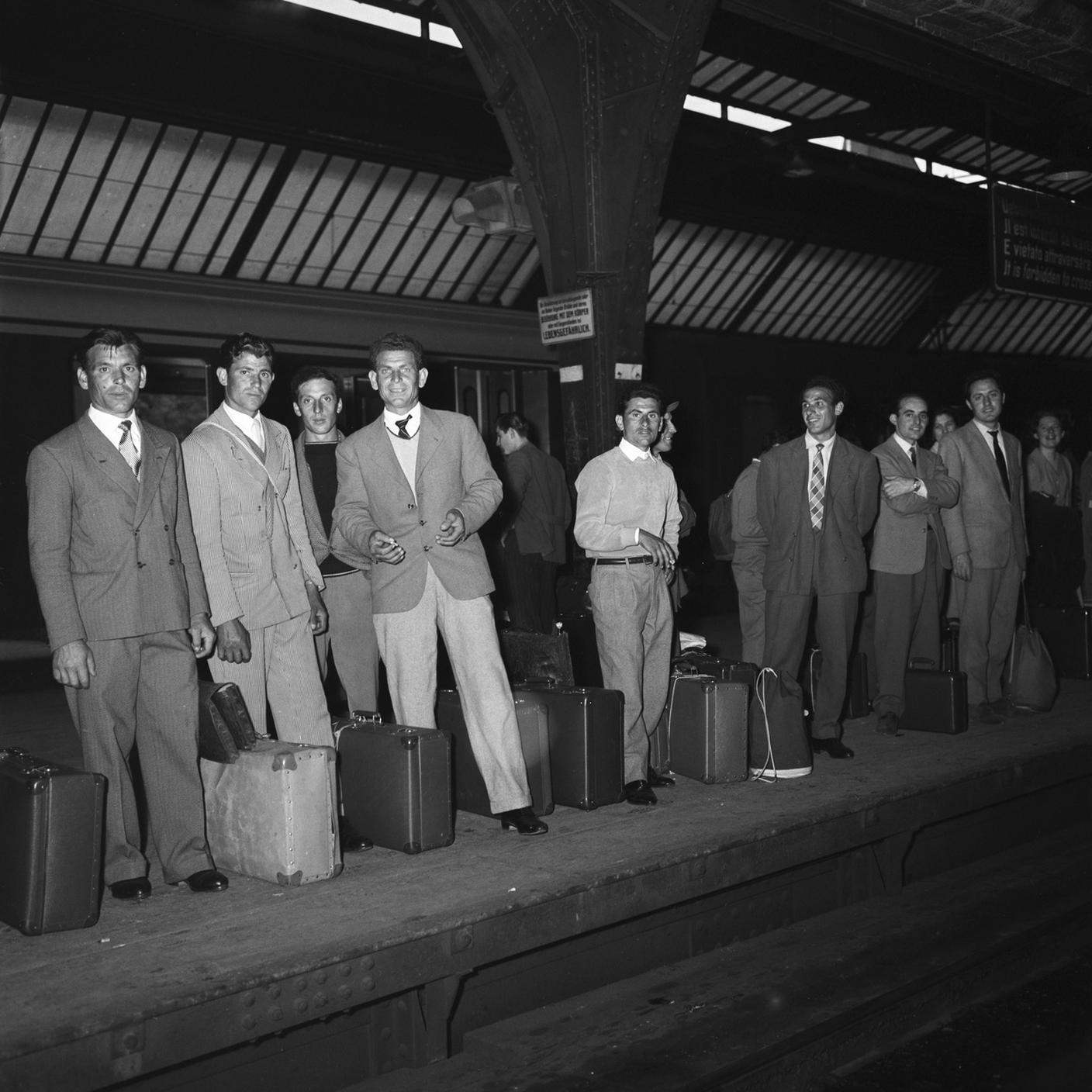 Italiani a Zurigo, 1958