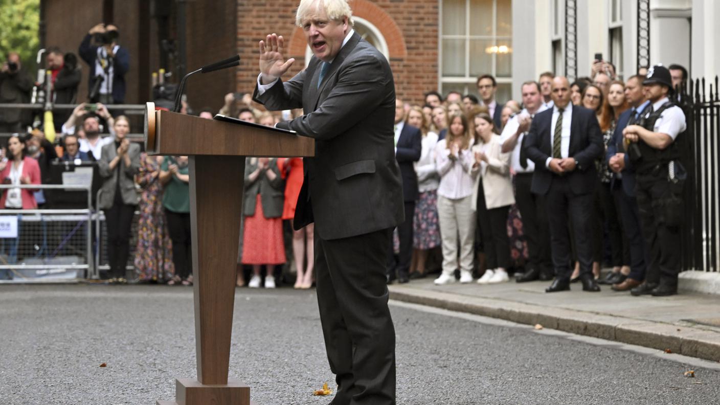 Johnson passa il testimone a Truss
