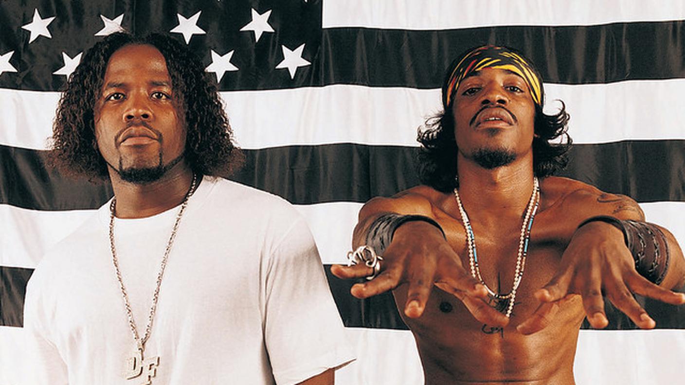 "So Fresh, So Clean" degli Outkast, Artista/LaFace Records (dettaglio di copertina)
