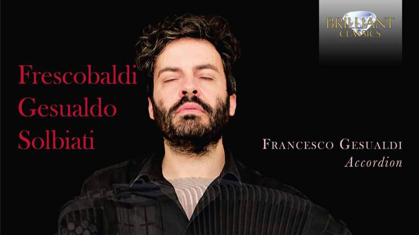 Francesco Gesualdi, "Girolamo Frescobaldi e Carlo Gesualdo", Brilliant Classics (dettaglio copertina)