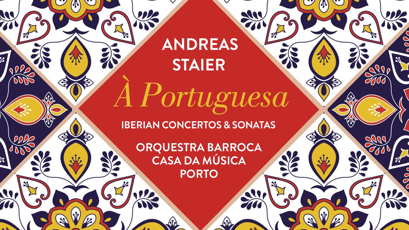 Andreas Staier, "À Portuguesa", Harmonia Mundi (dettaglio copertina)