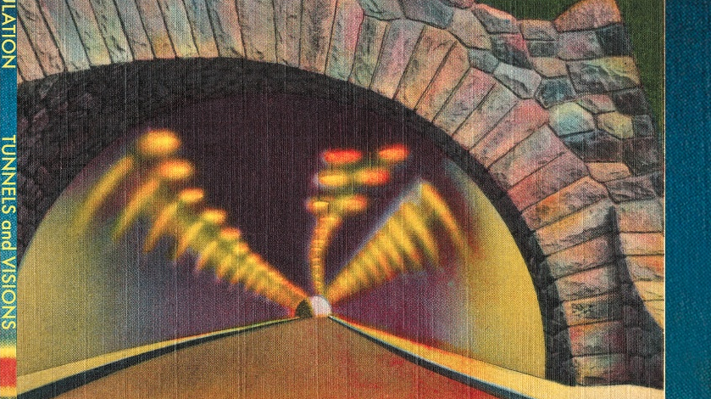 The Confabulation, "Tunnels and Visions", David Woodhead (dettaglio copertina)