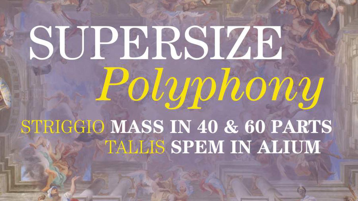Armonico Consort, "Supersize Polyphony", Signum (dettaglio copertina)