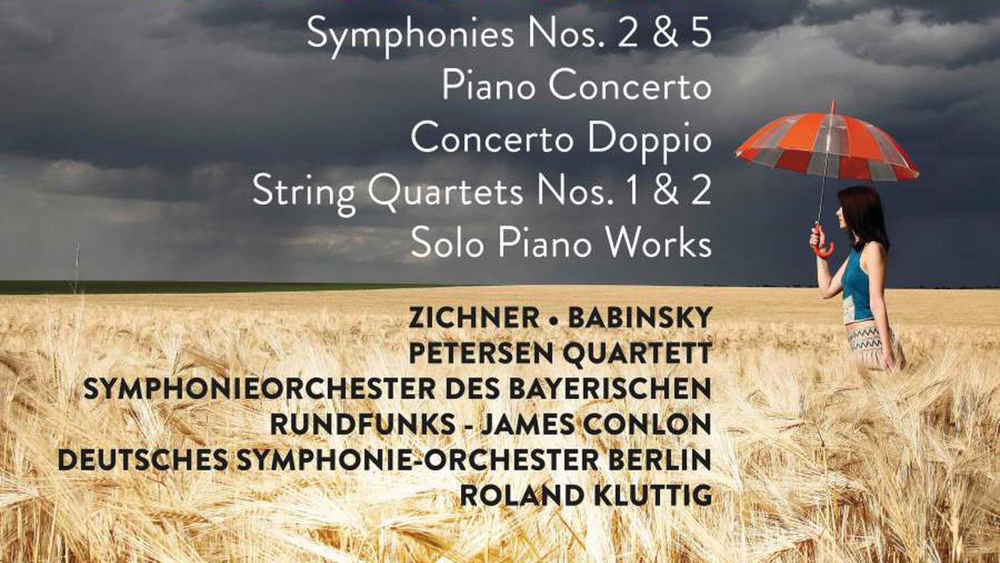 Erwin Schulhoff, "Symphonies", Capriccio (dettaglio copertina)