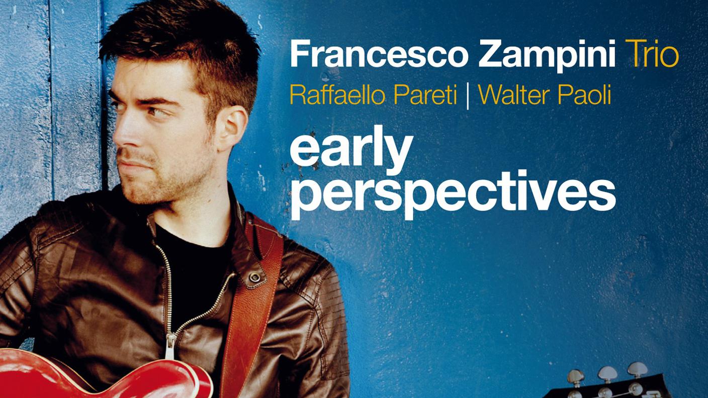 Francesco Zampini TRIO, "Early Perspectives", Alfa projects (dettaglio copertina)