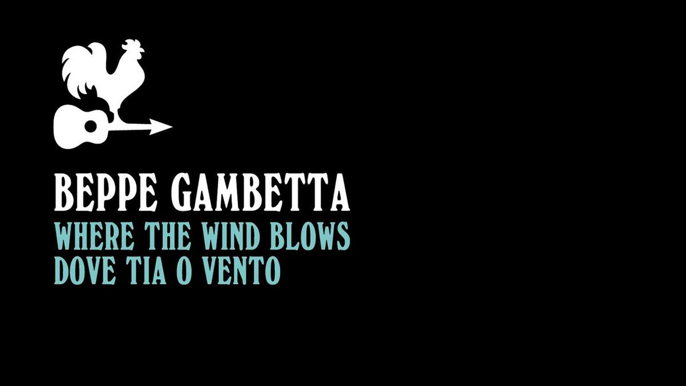 Beppe Gambetta, "Dove tia o vento", Borealis Records (dettaglio copertina)