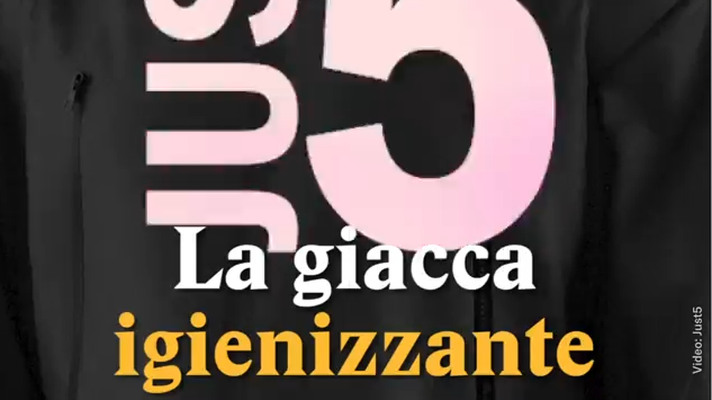 La giacca igienizzante