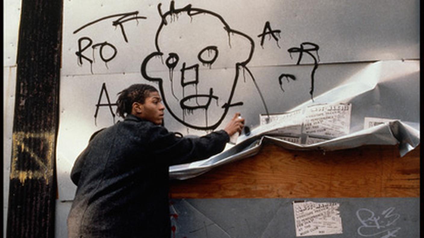 Edo Bertoglio, Basquiat's Head, 1980