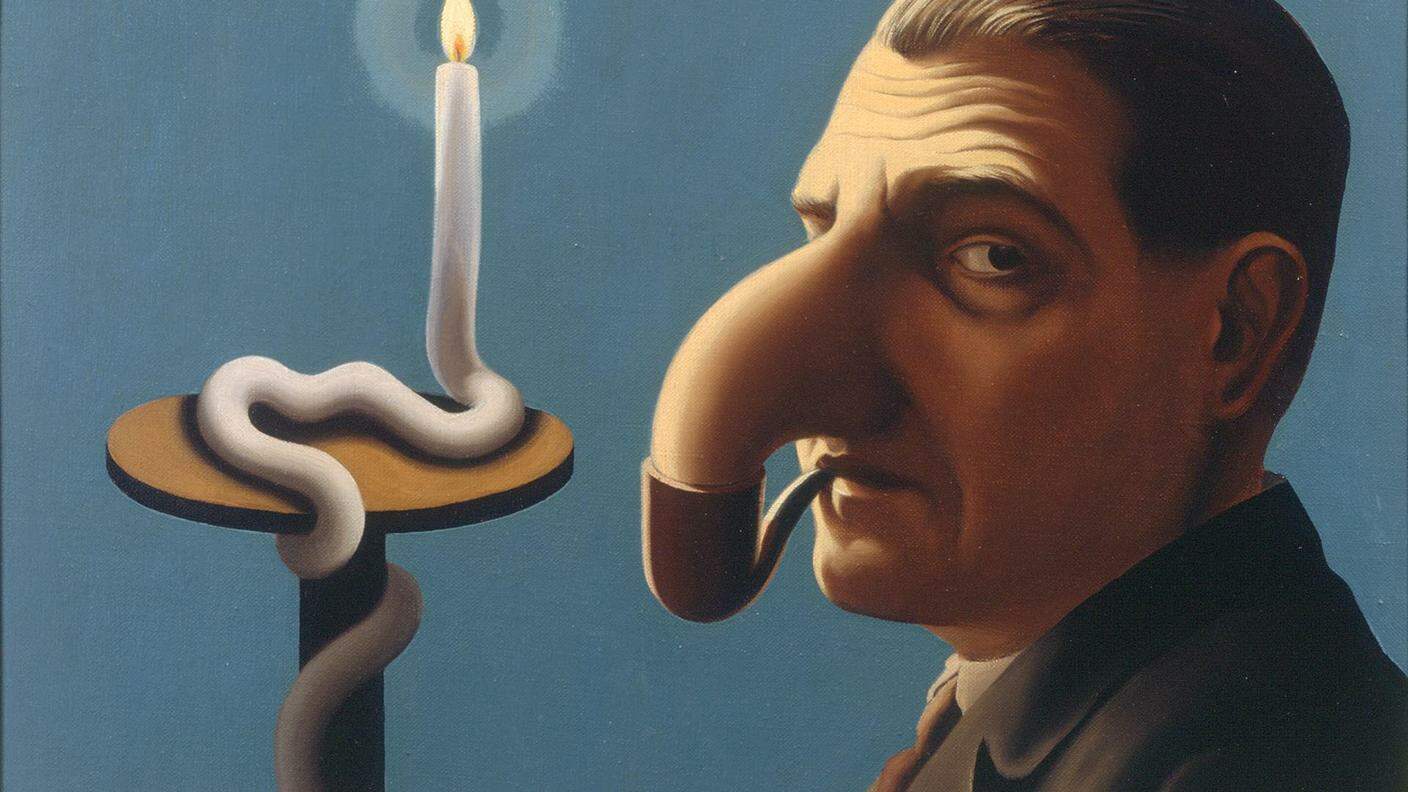René Magritte, La lampe philosophique, 1936