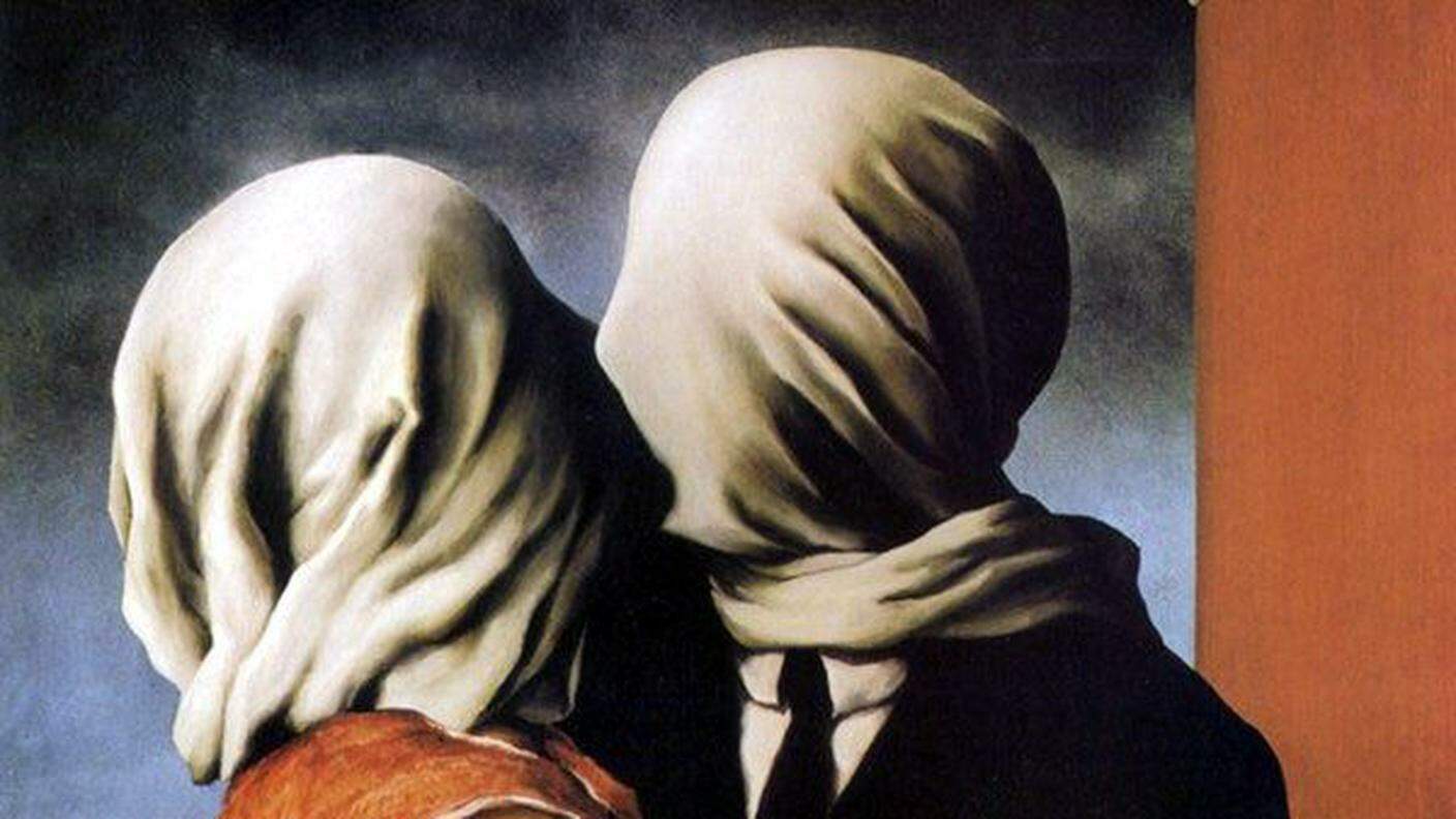René Magritte, Les Amants, 1928