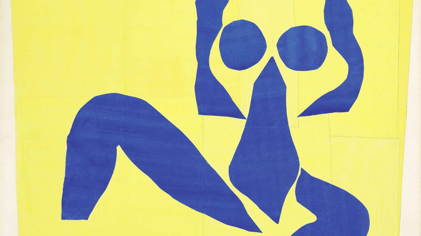 Henri Matisse, Nu bleu, la grenouille, 1952. Fondation Beyeler, RiehenBasel © 2017 Succession H. Matisse-ProLitteris, Zurich. Foto Peter Schibli, Basel.jpg