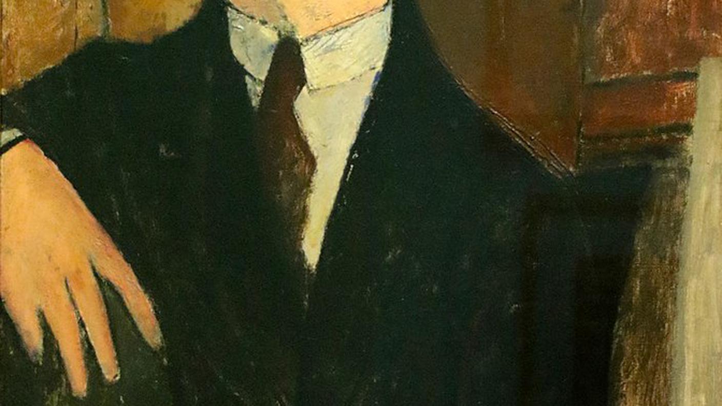 Amedeo Modigliani, Ritratto di Paul Guillaume 1916
