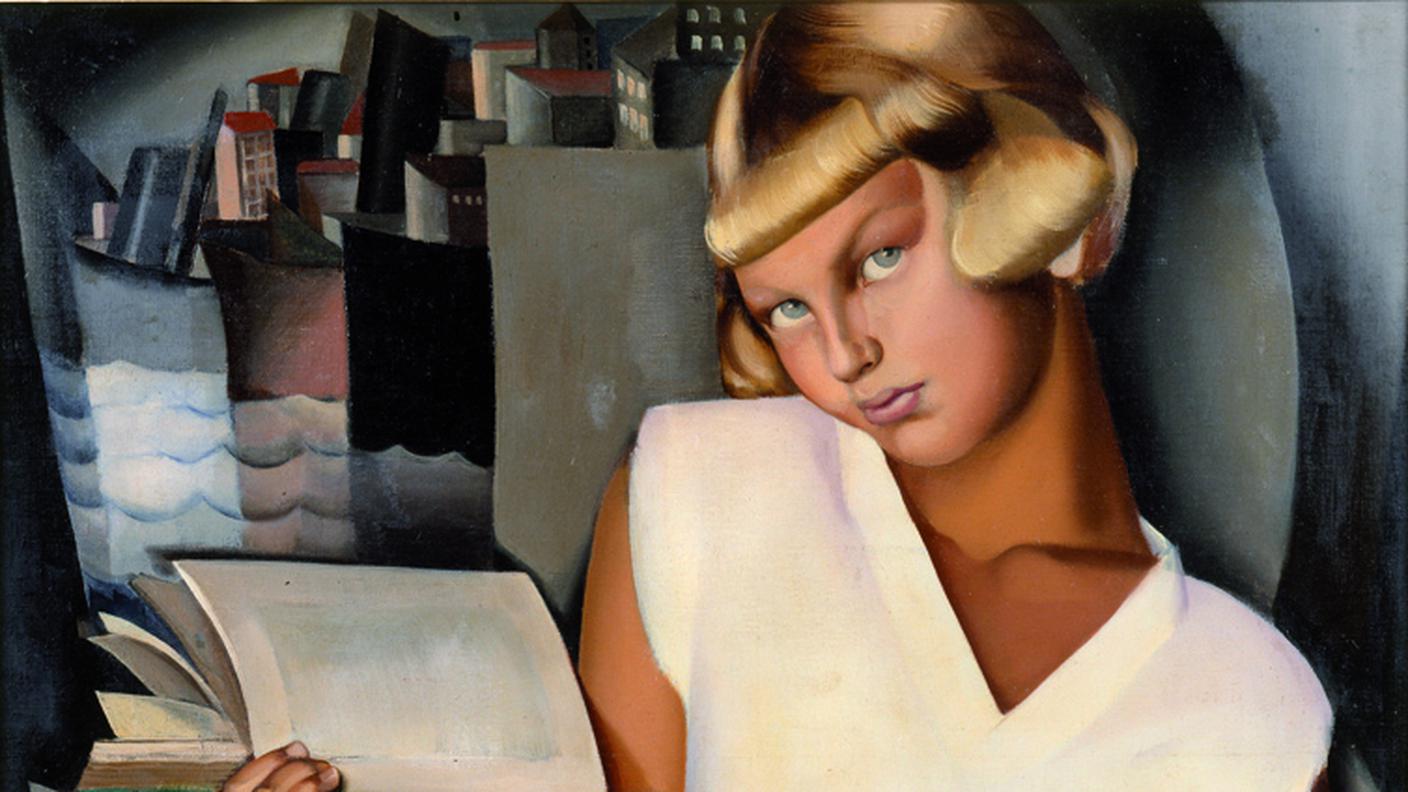 Tamara de Lempicka, Kizette in rosa, 1926