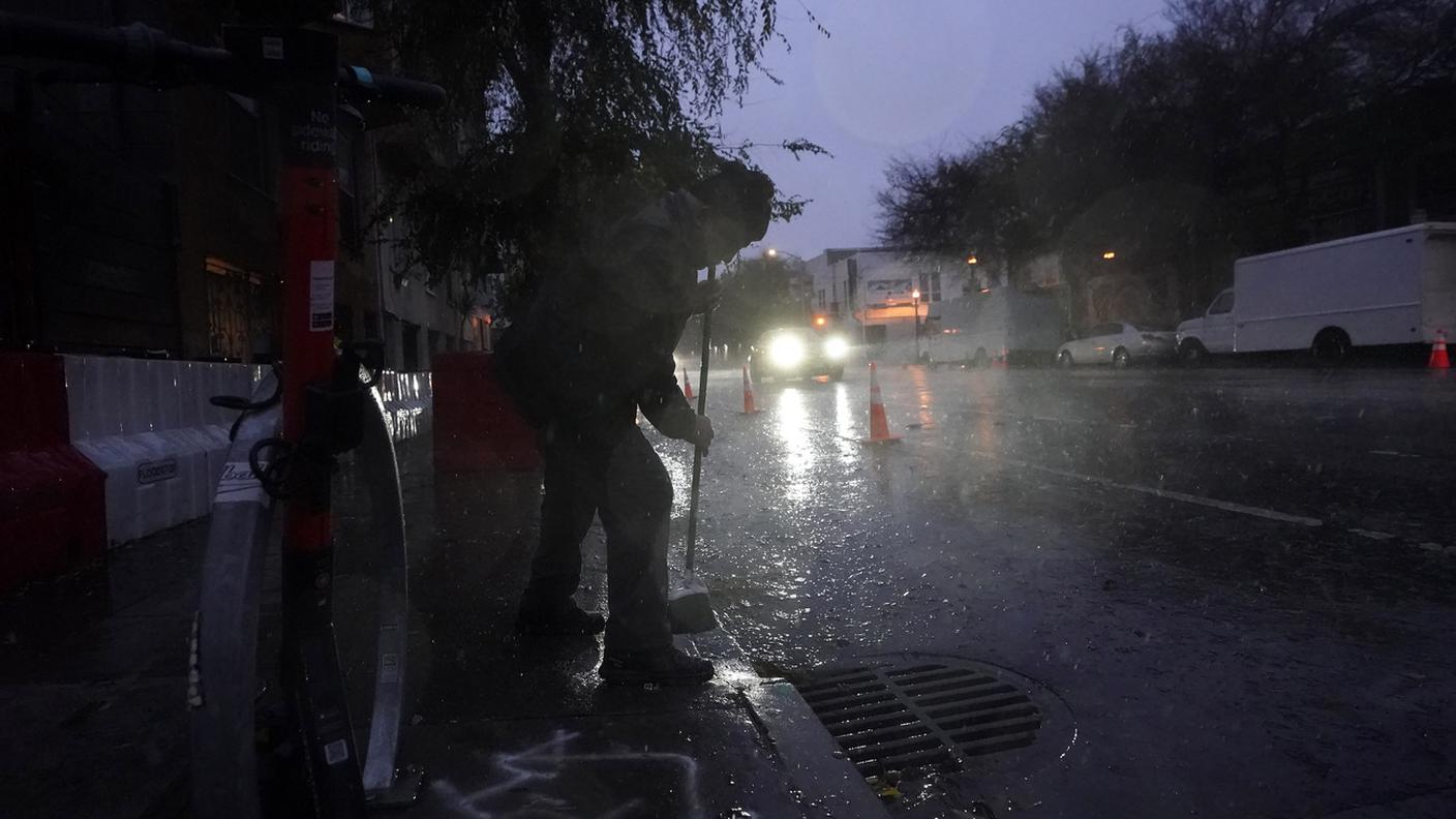 California nella morsa del maltempo