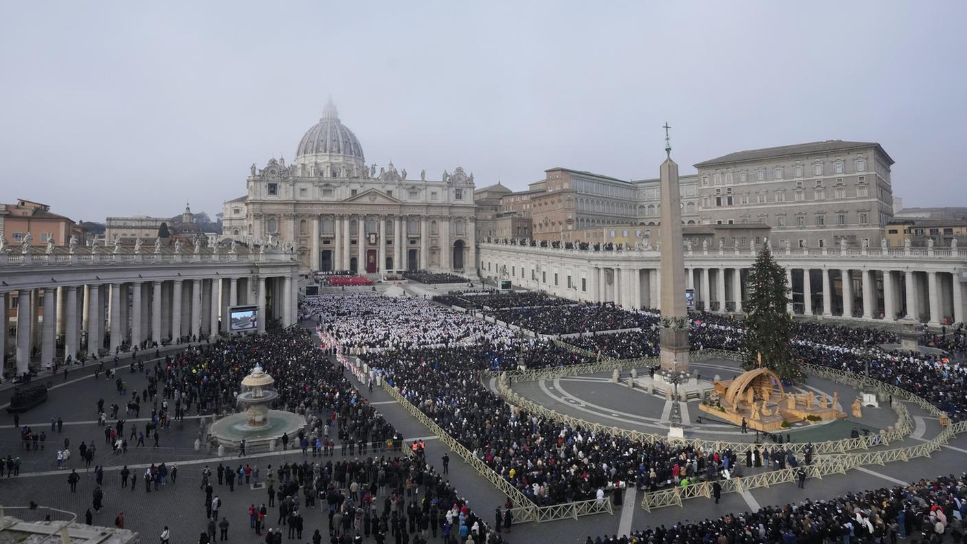 I funerali in Piazza San Pietro