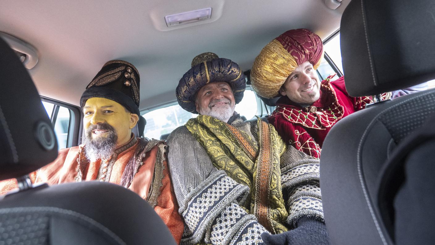 La cavalcata dei Re Magi di Arzo
