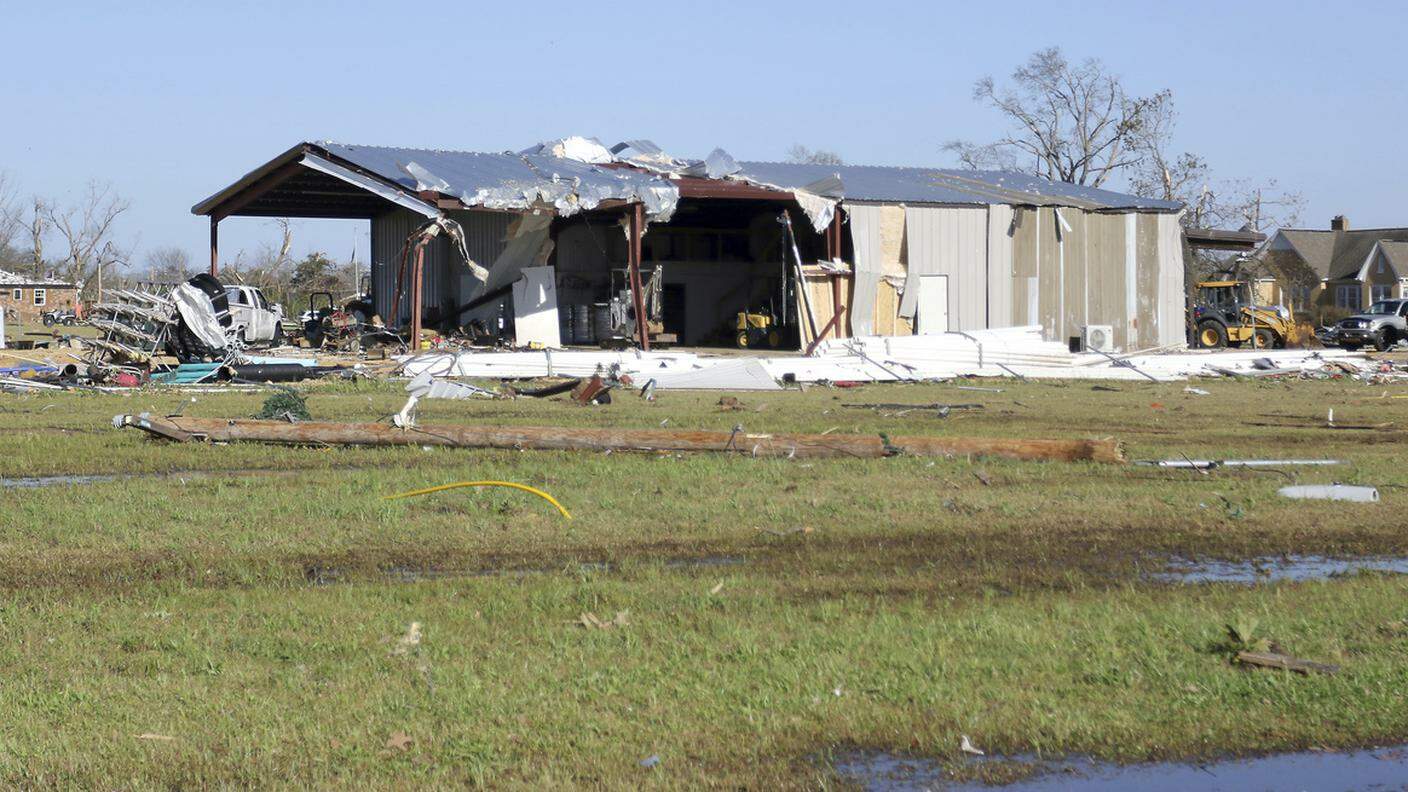 Mississippi devastato dai tornado