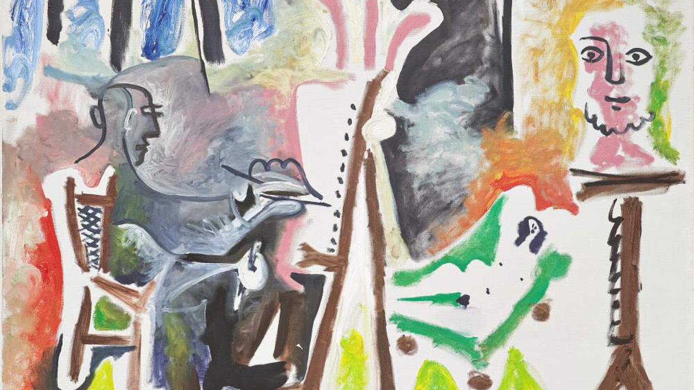Pablo Picasso, Le peintre et son modèle, 26.3.1963. Esther Grether Family Collection © Succession Picasso - 2023, ProLitteris, Zurich.jpg
